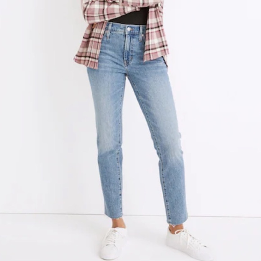 Madewell The Mid-Rise Perfect Vintage Jeans in Enmore Wash
